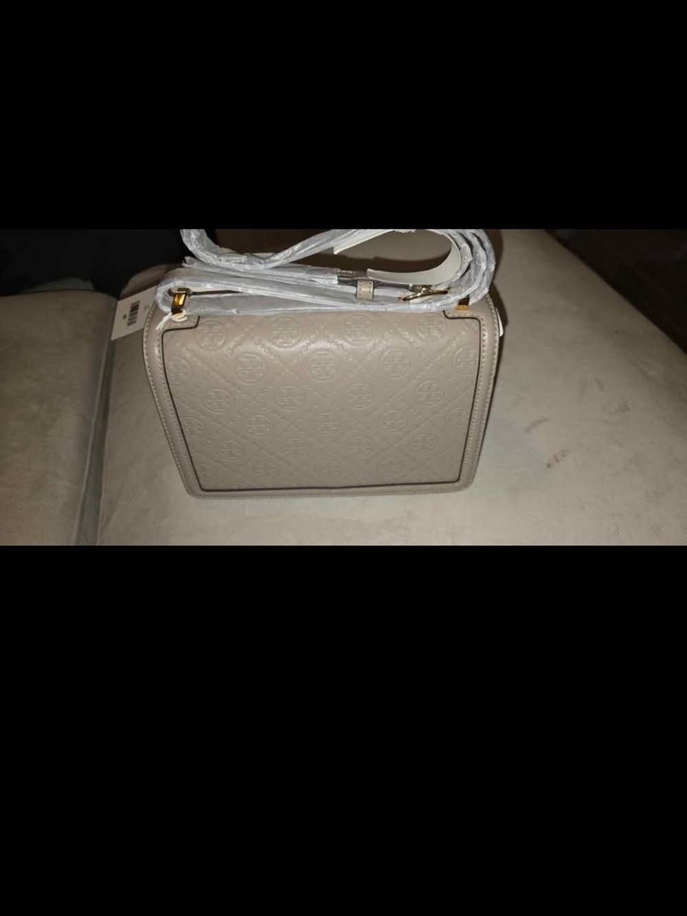 NWT Tory Burch T Monogram leather shoulder bag with dust bag - Picture 6 of 10